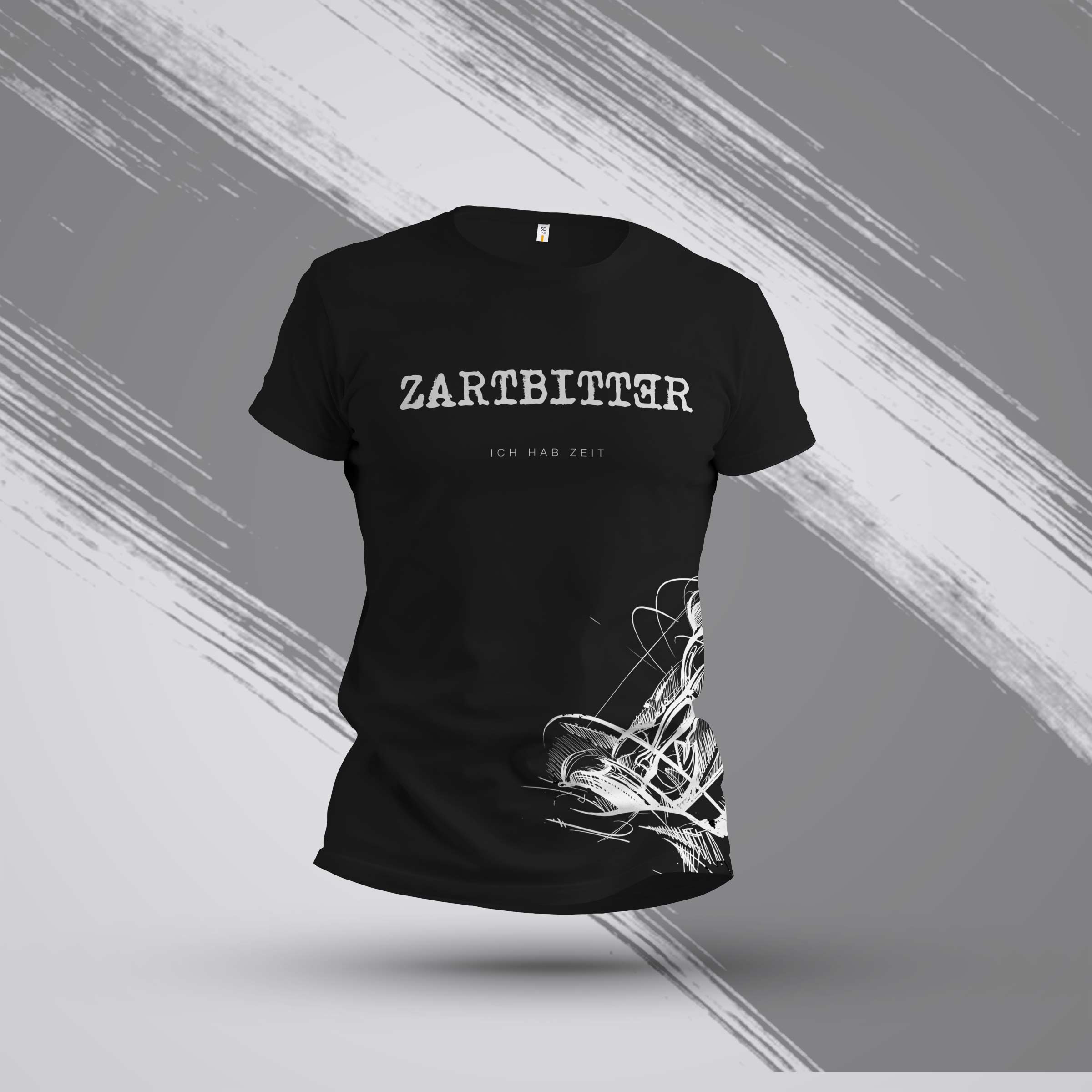 Shirt Motiv "Sanduhr und Brustdruck" Shirt Motiv "Sanduhr und Brustdruck"